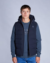 Load image into Gallery viewer, DIESEL Dennis Gilet Midnight Blue