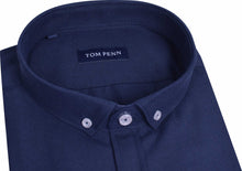 Load image into Gallery viewer, Tom Penn 330 Navy Oxford Shirt
