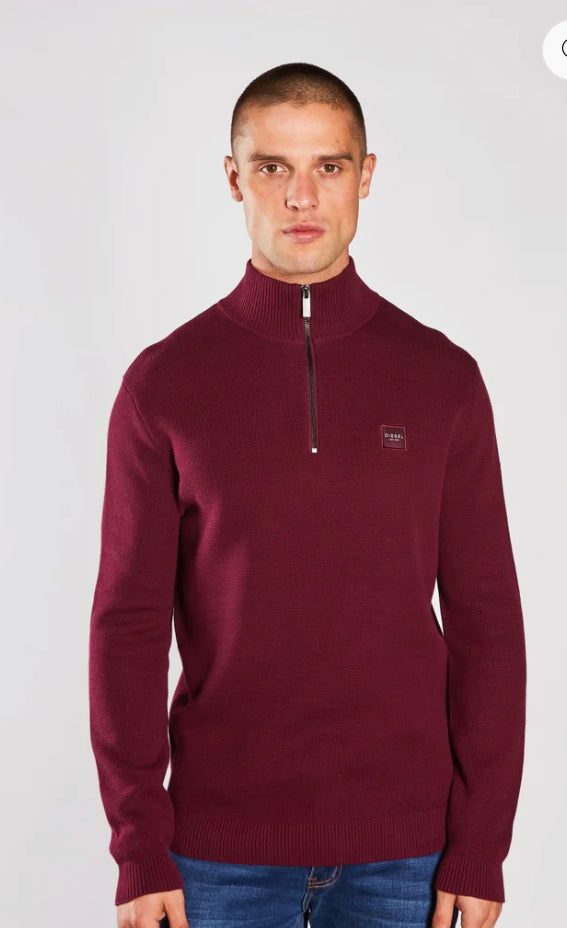 Diesel Twain 1/4 Zip Knit