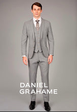 Load image into Gallery viewer, Daniel Grahame Grey Check 3 piece Suit s/s 2024

