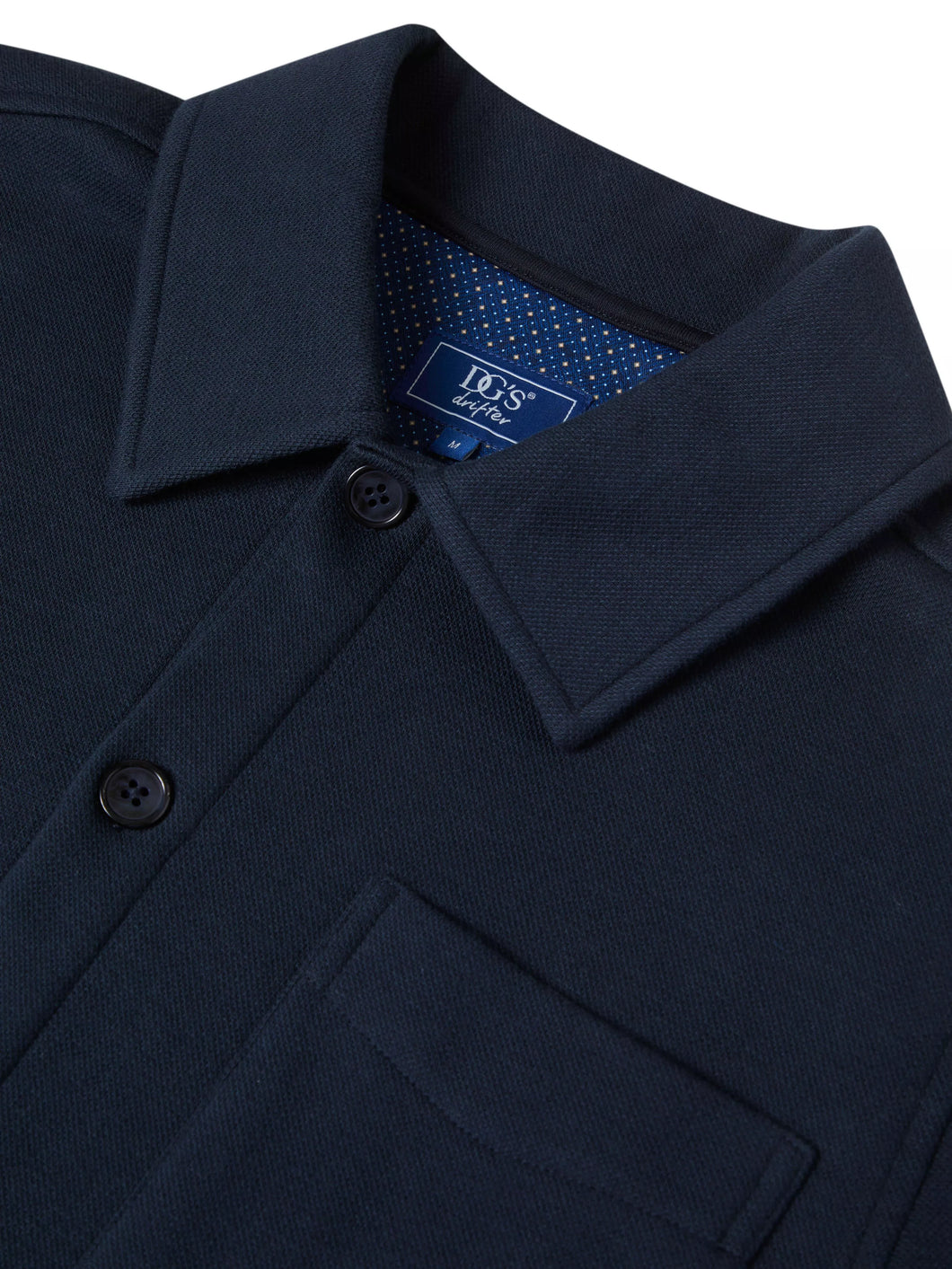 DG's Drifter Navy Long Sleeve Over Shirt