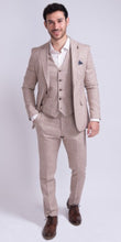 Load image into Gallery viewer, Fratelli Mix n Match check Jacket 1080 Tan
