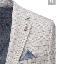 Load image into Gallery viewer, Fratelli Stone Check Blazer

