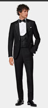 Load image into Gallery viewer, Black Tie 2 Piece Suit
