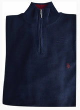 Load image into Gallery viewer, Tom Penn Waffle Half Zip Knit
