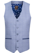 Load image into Gallery viewer, Fratelli Royal Check Waistcoat
