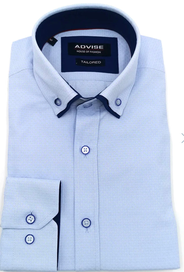 Advise Tailored Double Collar Shirt