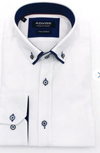 Load image into Gallery viewer, Advise Tailored Double Collar Shirt
