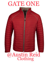 Load image into Gallery viewer, Gate One Red Quilted Jkt
